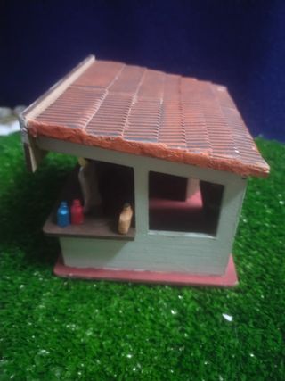 casita pequeña para maqueta de tren , scalextric