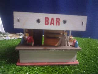 casita pequeña para maqueta de tren , scalextric