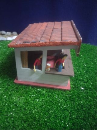 casita pequeña para maqueta de tren , scalextric