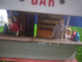 casita pequeña para maqueta de tren , scalextric