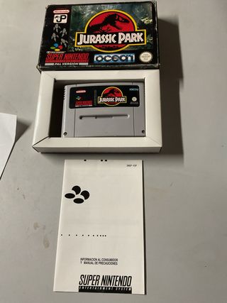 Jurassic Park Super Nintendo PAL