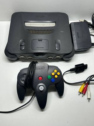 Nintendo 64 Giapponese (NTSC J) + Controller + Cablaggio