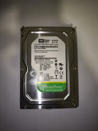 Disco Duro Western Digital WD10EURX 1TB