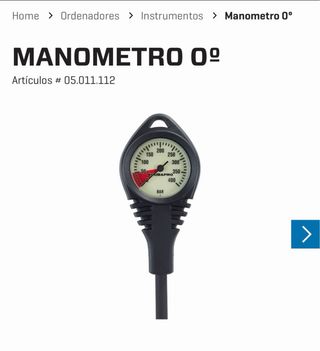 Pack Regulador Scubapro MK25 G260 + Octo + Manómet