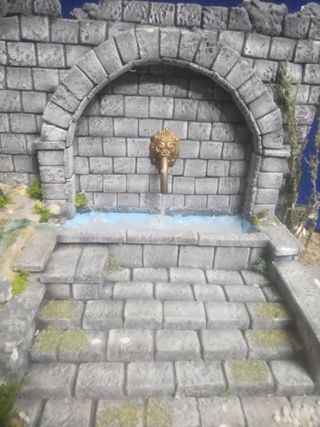 Fuente Grande para Maquetas tren, belen,scalextric