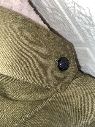 Vintage 1990 Spanish Army Field Jacket Olive Green