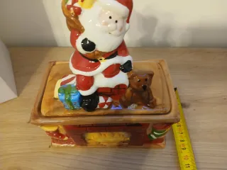 Babbo Natale ceramica decorazione natalizia