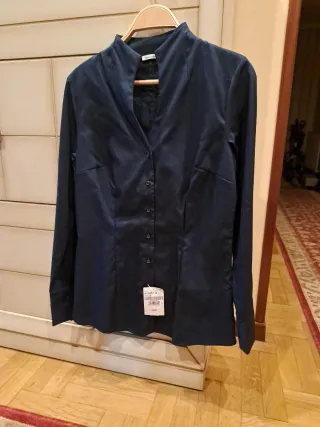 Camisa azul mujer talla 38 sin estrenar