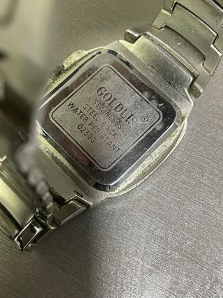 Reloj GOLDLIS Acero Inoxidable Resistente Agua