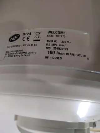 Calentador de agua eléctrico