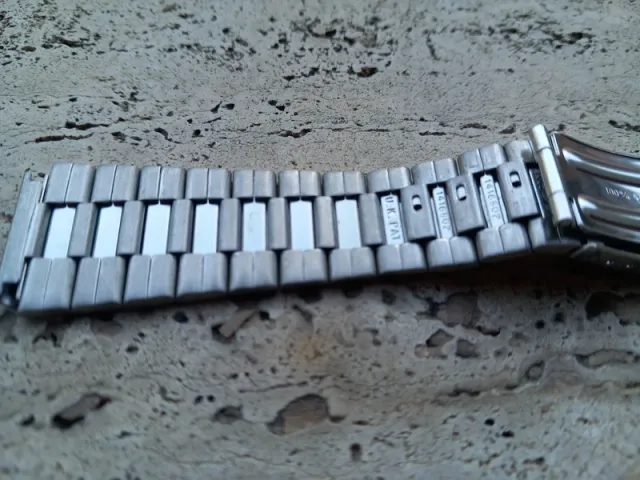 Bracciale acciaio 18mm Raro 1970