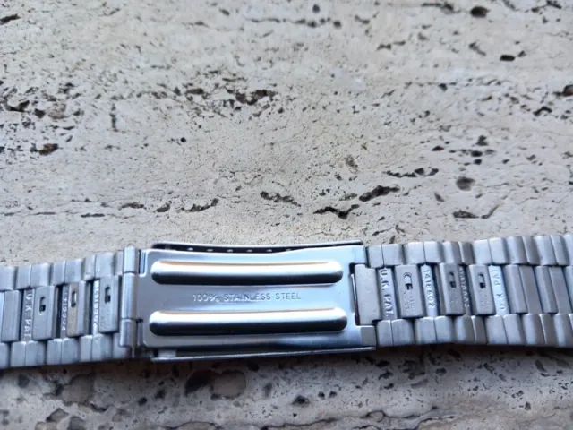 Bracciale acciaio 18mm Raro 1970