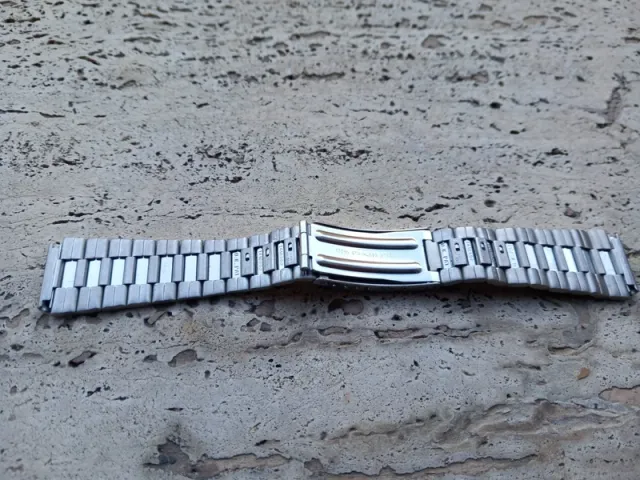Bracciale acciaio 18mm Raro 1970