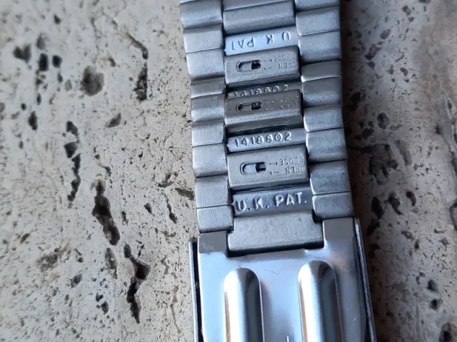 Bracciale acciaio 18mm Raro 1970