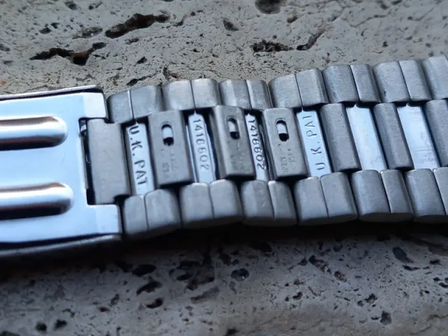 Bracciale acciaio 18mm Raro 1970