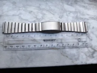 Bracciale acciaio 18mm Raro 1970