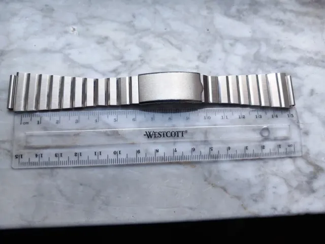 Bracciale acciaio 18mm Raro 1970