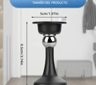 Tope de Puerta Magnético Premium • Metal reforzado