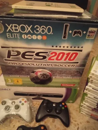 Xbox 360 Elite Lote Consola Kinect Juegos y más