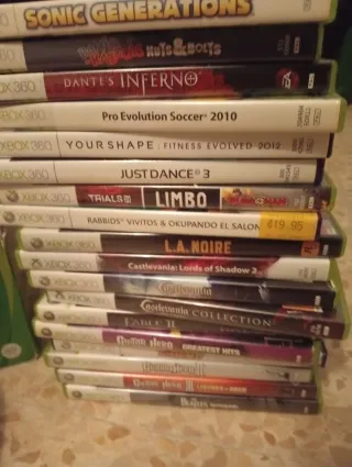 Xbox 360 Elite Lote Consola Kinect Juegos y más