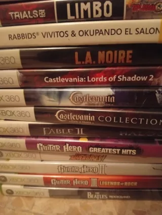 Xbox 360 Elite Lote Consola Kinect Juegos y más