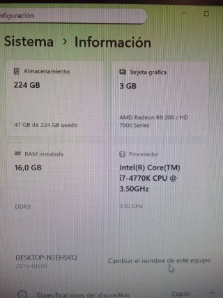 Pack Gaming i7 SSD HDMI