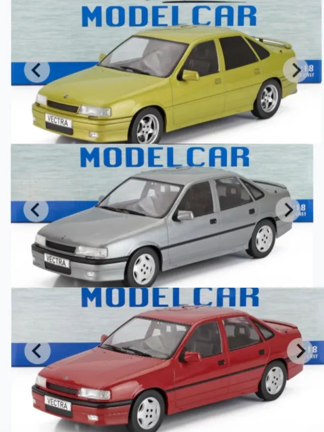 Disponibile in 3 colori MCG 1/18 Opel Vectra A 200