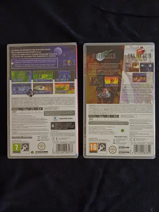 Pack Final Fantasy Nintendo Switch