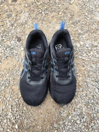 Zapatillas Asics Gel Niños Negro/Azul