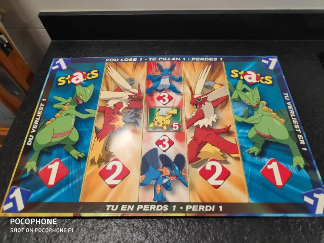 Álbum Staks Pokémon 2006 + Tablero