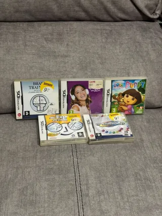 Pack 5 Videojuegos Nintendo DS