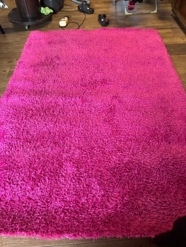 Alfombra Fucsia Suave 2,30 x 1,60 m.