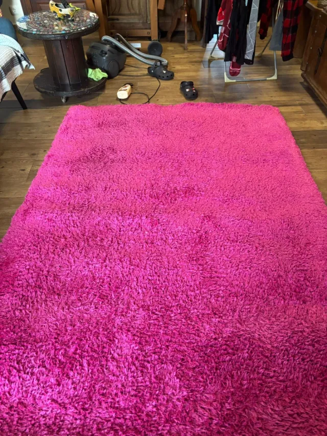 Alfombra Fucsia Suave 2,30 x 1,60 m.