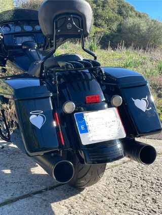 Harley Davidson Street Glide Negra