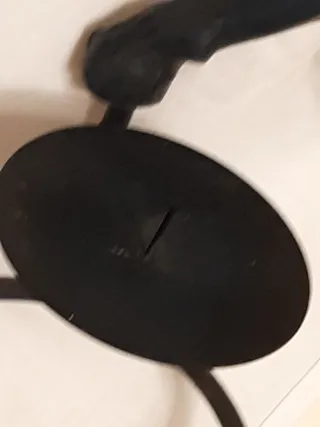 Portacandele cavallo rampante in metallo