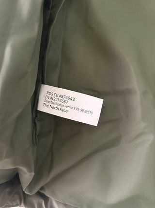 Chaleco The North Face 700 Negro/Verde