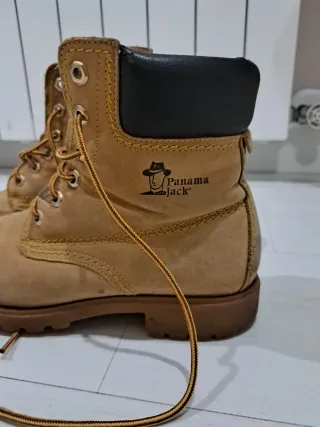 Botas Panama Jack Beige Marrón