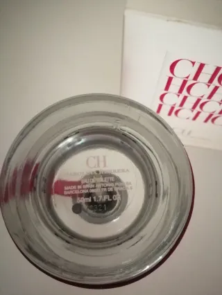 Perfume CH de Carolina Herrera Rojo/Plateado