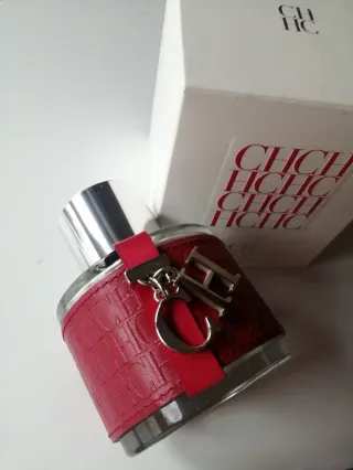Perfume CH de Carolina Herrera Rojo/Plateado