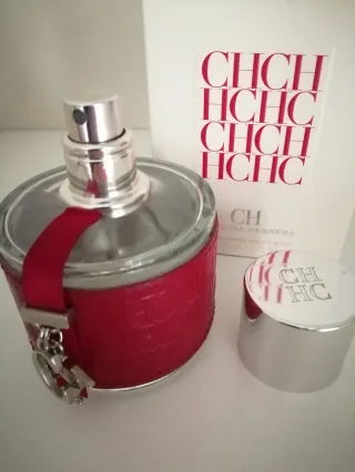 Perfume CH de Carolina Herrera Rojo/Plateado