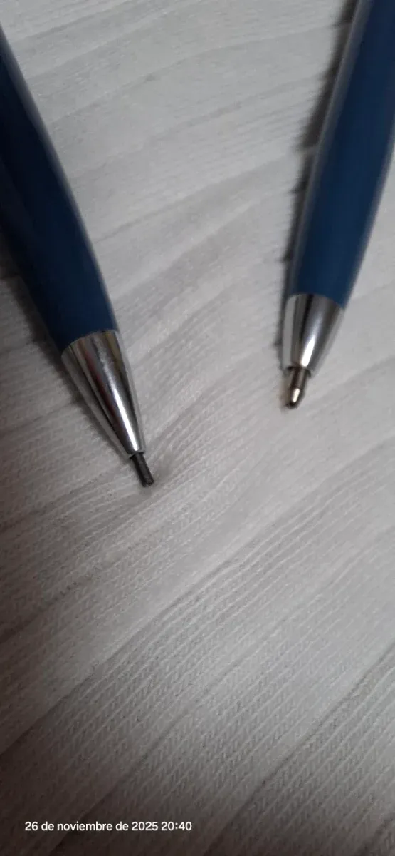 Set de Caneta e Lápis de Cor Azul Paper Mate