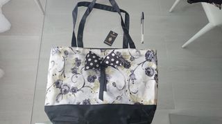 Bolso floral informal