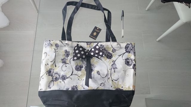 Bolso floral informal
