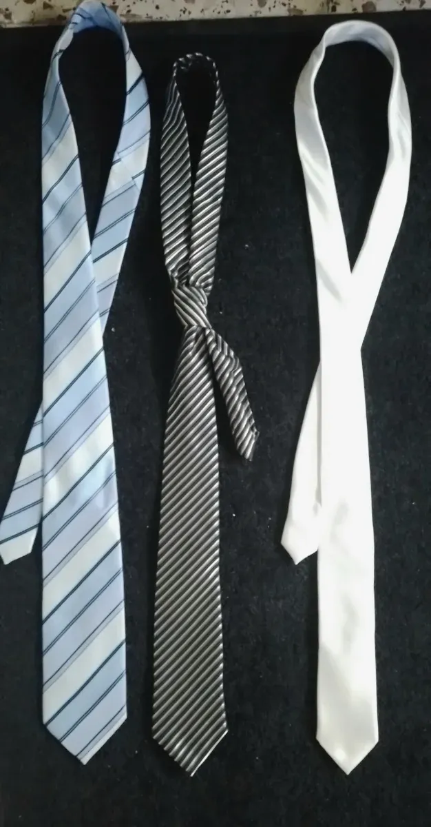 Lote de 3 Gravatas