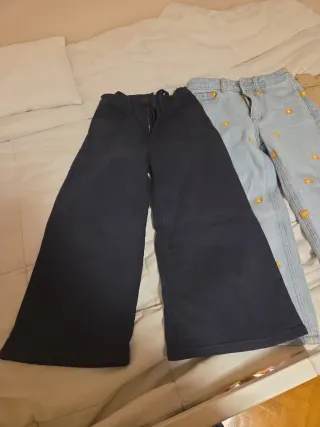 Pantalones anchos niña Springfield Talla 7-8