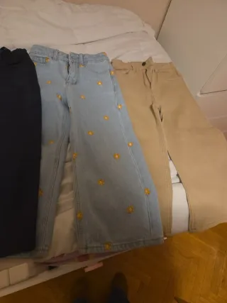 Pantalones anchos niña Springfield Talla 7-8