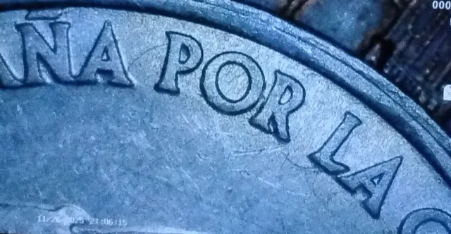 Moneda 50ctms Spagna 1966*68 con errore