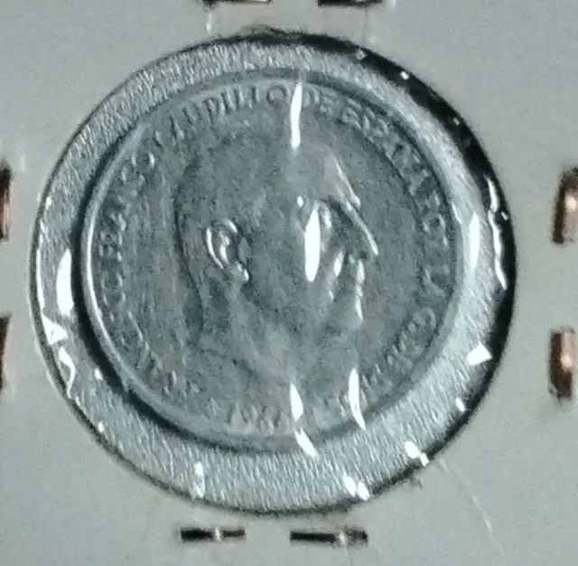 Moneda 50ctms Spagna 1966*68 con errore