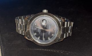 Rolex Datejust Negro Diamantes