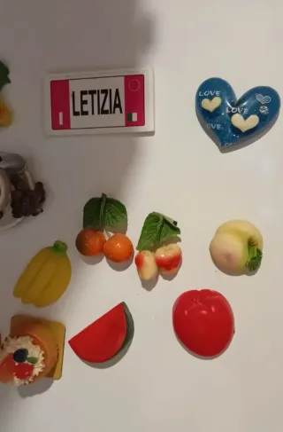 Calamite Frigorifero Frutta e Cuore